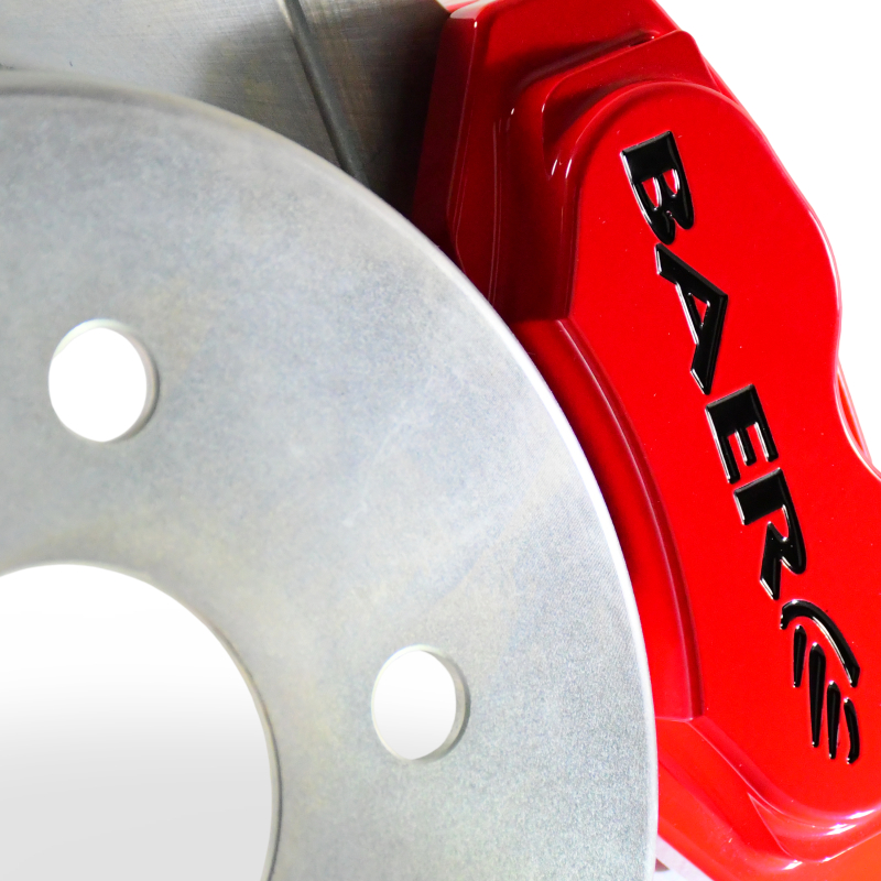 Jeep Wrangler JK Brake Kit - Rear - Baer Brakes - SS4 Rear + S4 Caliper + DR1-C Pads + 13in Slotted/Zinc Plated Rotor - Black - `07-`17